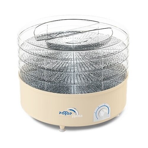 Сушка для фруктов и овощей Ротор Дива СШ-007-07 3под 520Вт прозрачный 484600₽