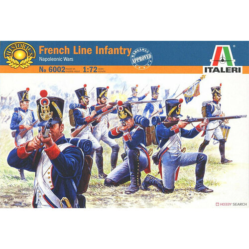 6002ИТ Солдатики FRENCH LINE INFANTRY (1815) набор фигурок 6056ит солдатики british infantry