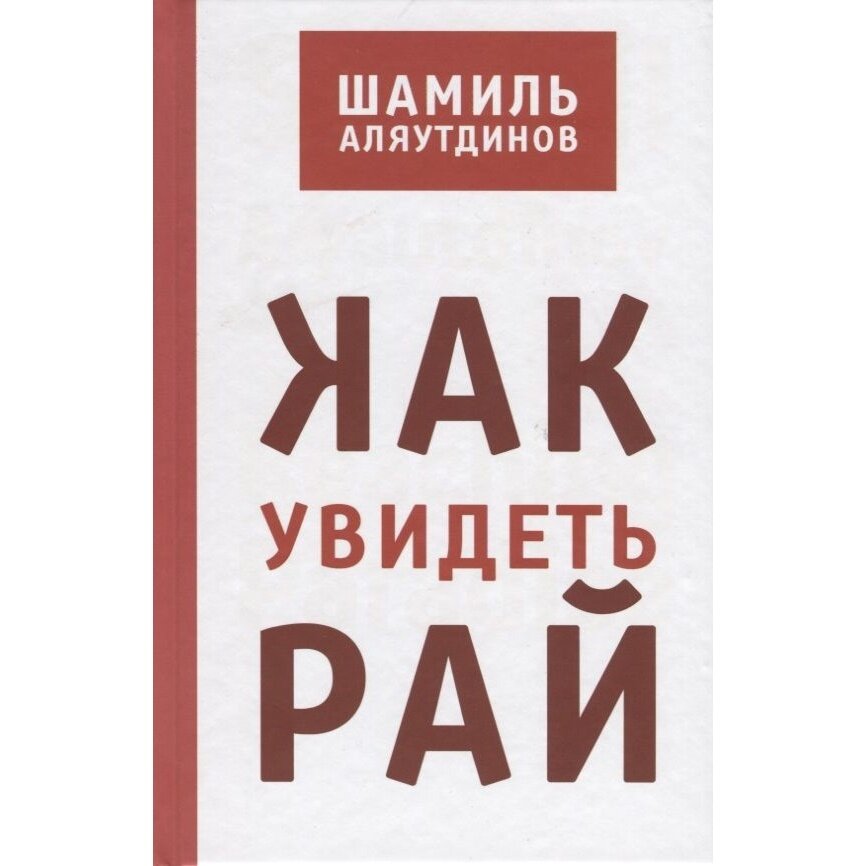 Книга Диля "Как увидеть рай?". 2022 год, Аляутдинов Ш.