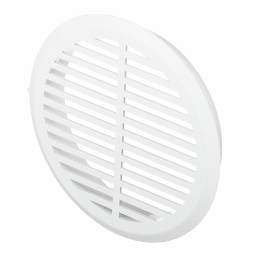 Решетка вентиляционная переточная круглая d-50 с фланцем d-45 белая 4штуп 315₽