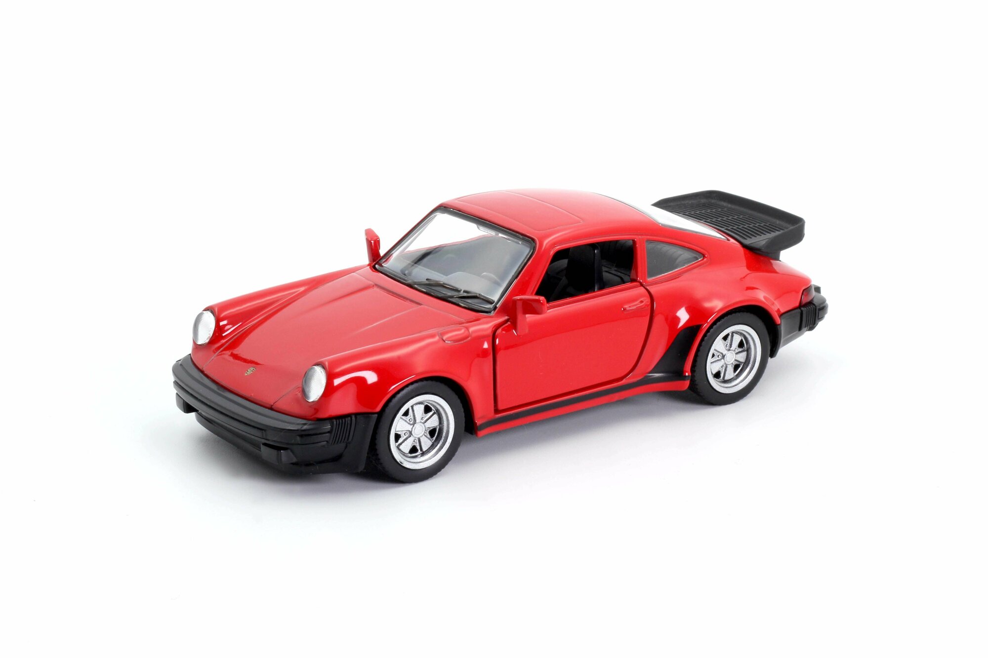 Машина металлическая RMZ City серия 1:32 Porsche 930 Turbo (1975-1989), красный цвет, инерционный механизм, двери открываются 554064R