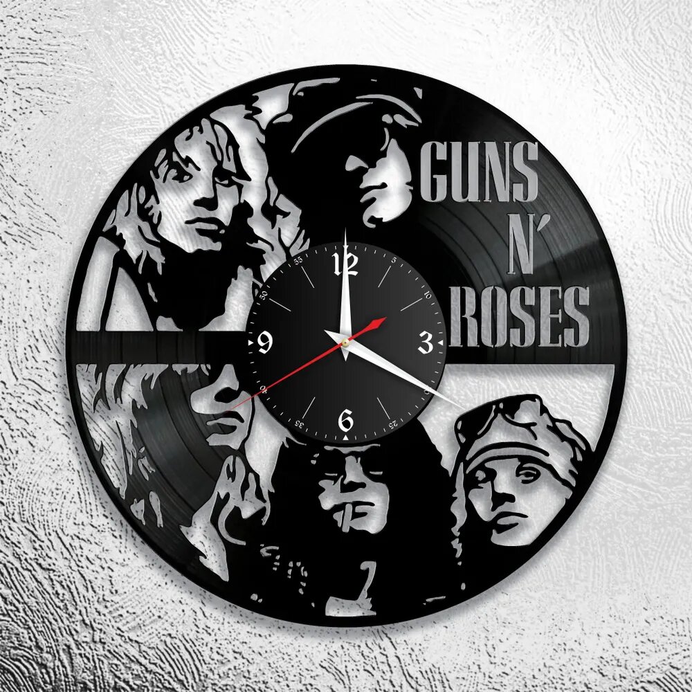 Настенные часы с группой Guns and Roses, Guns N Roses, Ганз-Н-роузиз, Axl Rose