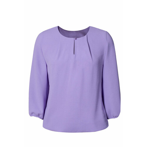 фото Блуза mila bezgerts, размер 48, фиолетовый