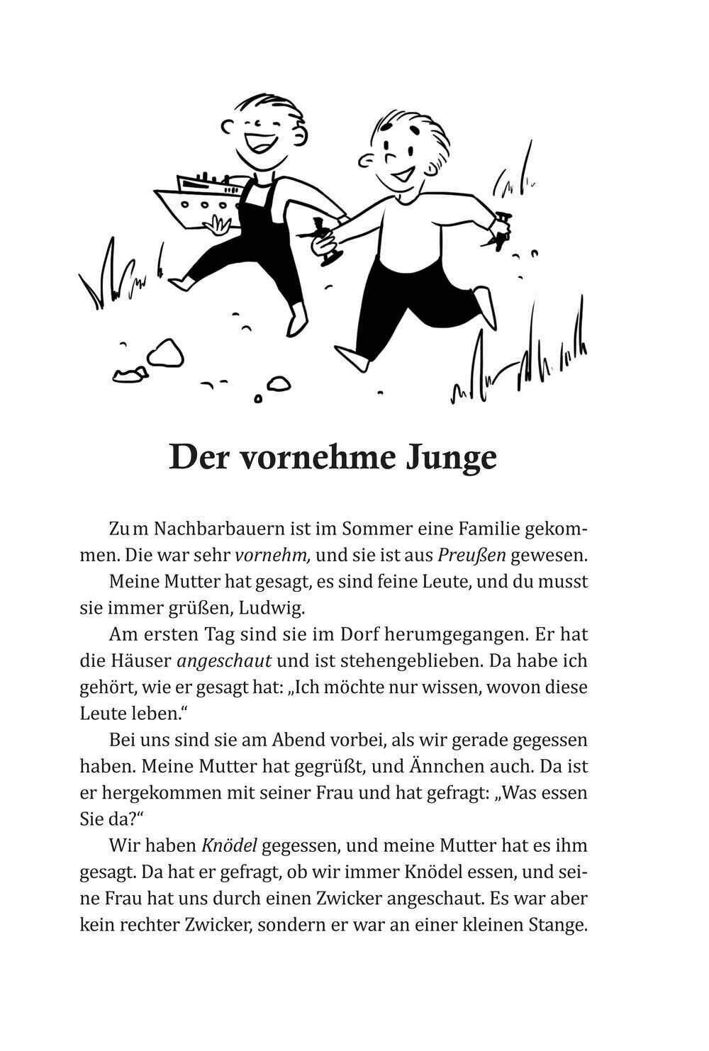 Lausbubengaschichten / Хулиганские истории. Книга для чтения на немецком языке - фото №10