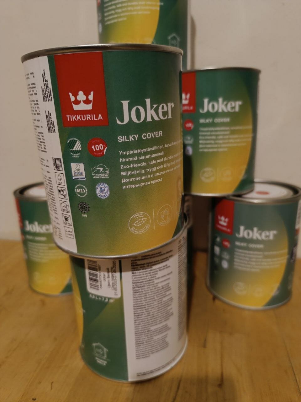 Краска Tikkurila JOKER A матовая 2.7 л - фото №16