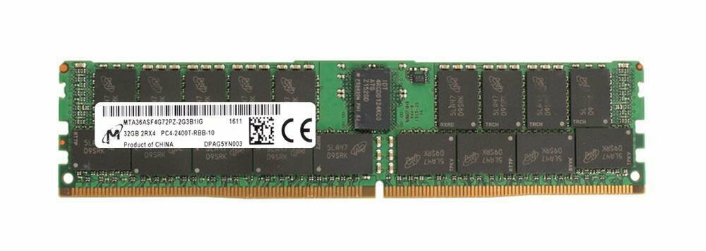 Оперативная память Micron 32gb DDR4 PC2400 ECC Reg MTA36ASF4G72PZ-2G3B1IG
