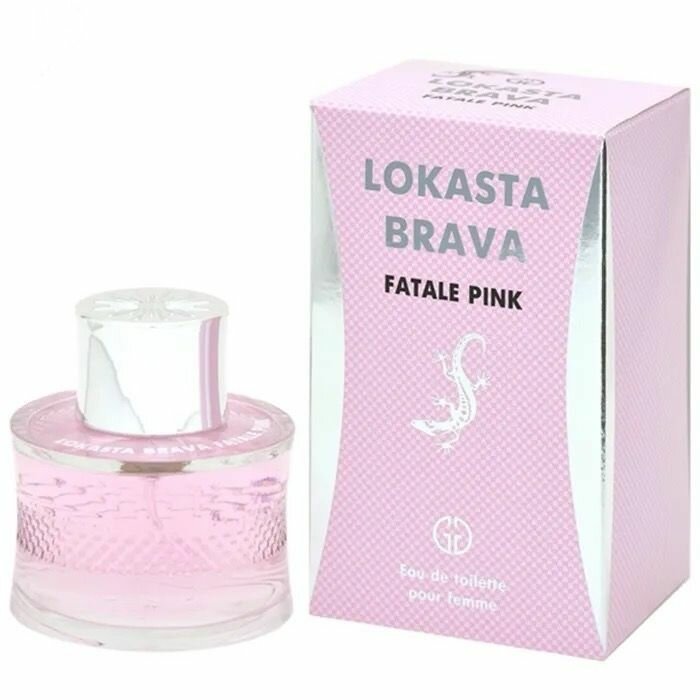 LOKASTA BRAVA Fatale Pink туалетная вода для женщин 95ml / Локаста Брава Фатал Пинк