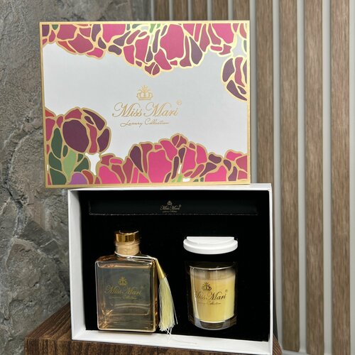 Арома комплект Miss Mari диффузор и арома свеча Шангри Ла 2835₽