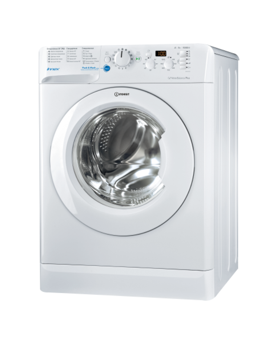 Стиральная машина Indesit BWSD 51051 и раковина Энигма 55