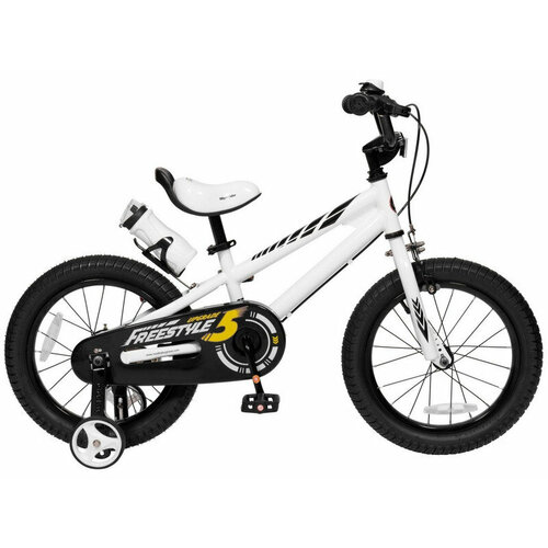 Детский велосипед Royal Baby Freestyle Steel 16 год 2022 цвет Белый 17900₽