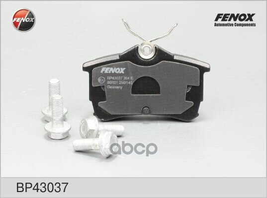 Колодка Тормозная Дисковая FENOX арт. BP43037