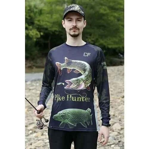 Джерси Crazy Fish PIKE HUNTER Black р-р XXL