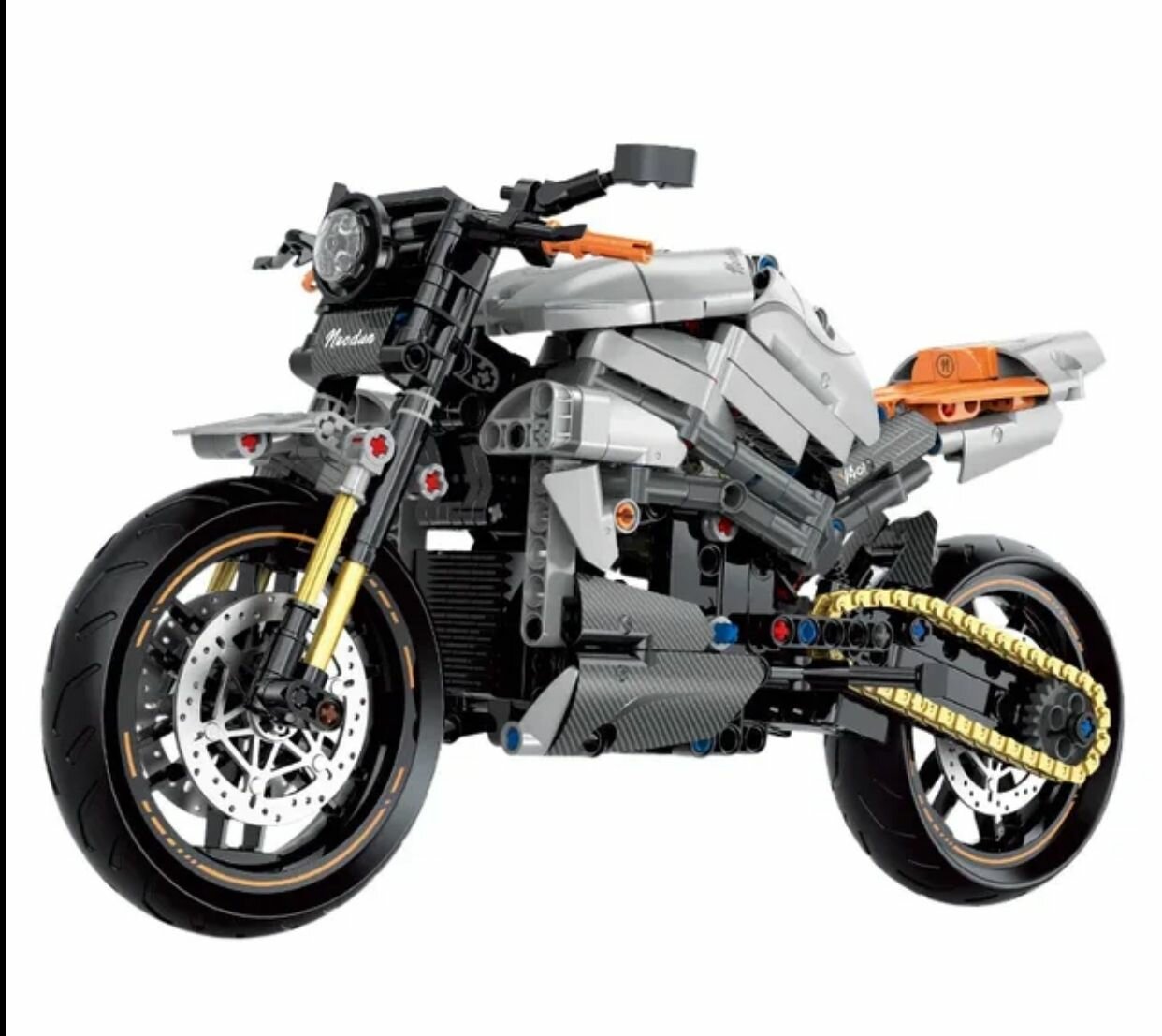 Конструктор техника "Мотоцикл Yamaha Ямаха MT-10 Nuodun V4" 642 деталей