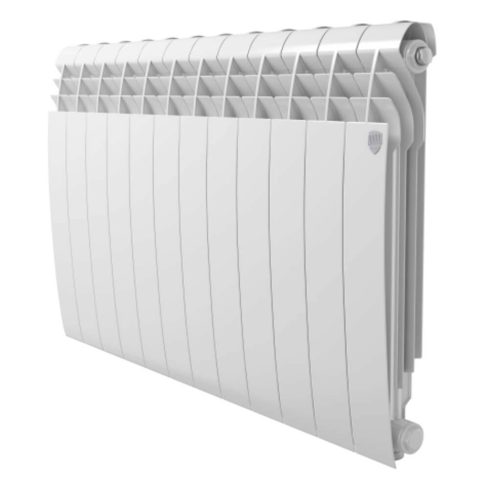 Алюминиевый радиатор Royal Thermo Biliner Alum 500 \ 12 секций \ с боковым подключением