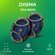 Колонки автомобильные Digma DCA-M693 300Вт 90дБ 4Ом 15x23см (6x9д...