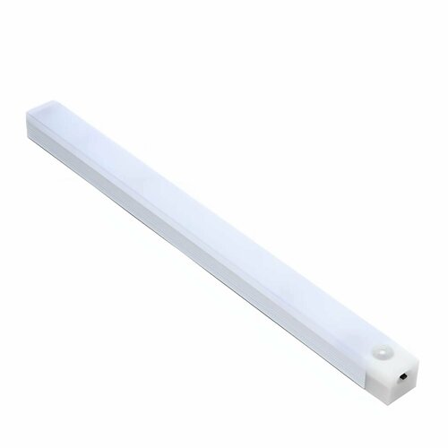 Светодиодный светильник подсветка с датчиком движения 30 см Аккумуляторный теплого свечения microUSB длина 10 см Беспроводной Led ночник-USB для спальни кухни прихожей шкафа 510₽