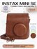Чехол для Instax mini SE и 7+ из экокожи