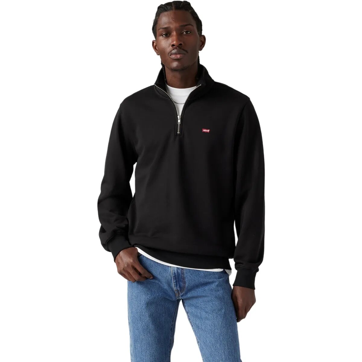 Fleece sweatshirt mens online