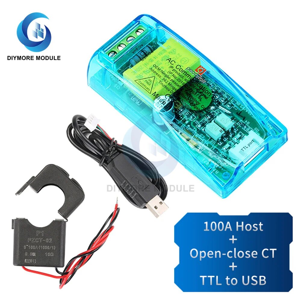 Diymore PZEM-004T Модуль измерения мощности переменного тока