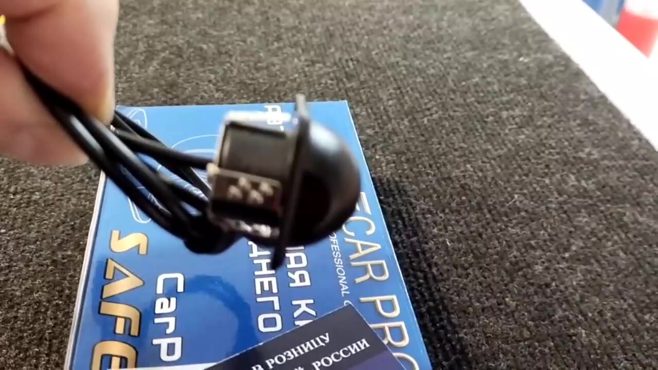 Камера заднего вида CarProfi Safety HX-A04 HD (парковочные линии) — фото 1