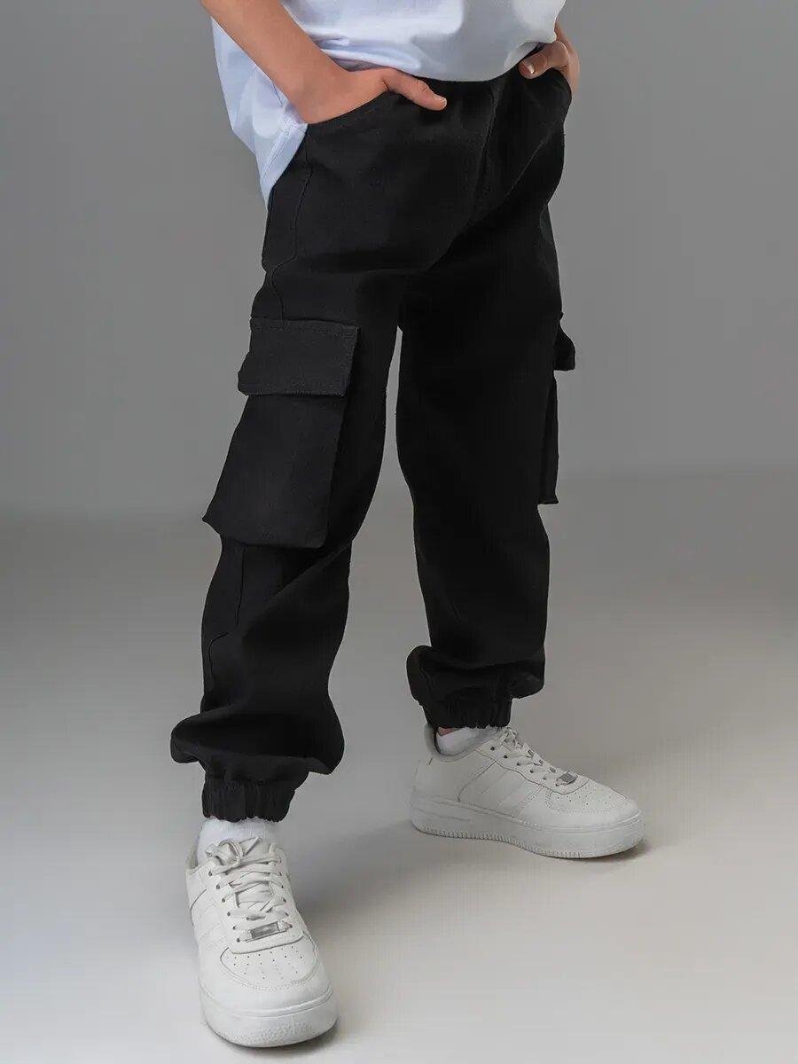 Джинсы Happyfox размер 152 черный