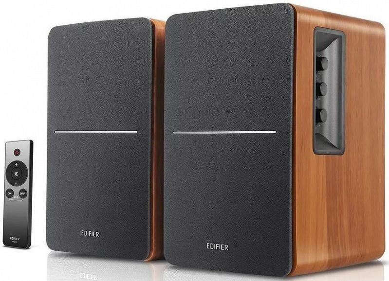Компьютерная акустика Edifier R1280TS, 42 Вт, с пультом ДУ, дерево, коричневый