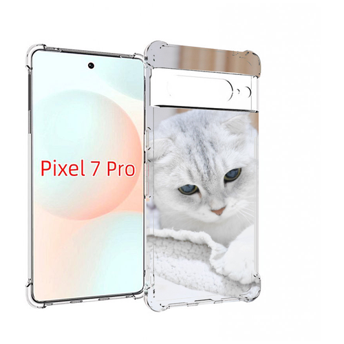 Чехол MyPads кошка чаузи для Google Pixel 7 Pro задняя-панель-накладка-бампер чехол mypads кошка чаузи для iphone 14 plus 6 7 задняя панель накладка бампер