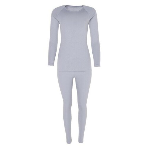 фото Комплект термобелья tusi, размер 46, серый