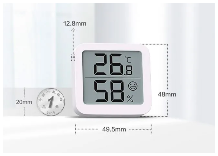 Термогигрометр MIIIW Comfort Thermohygrometer S200 (MWTH02) Белый - фотография № 3