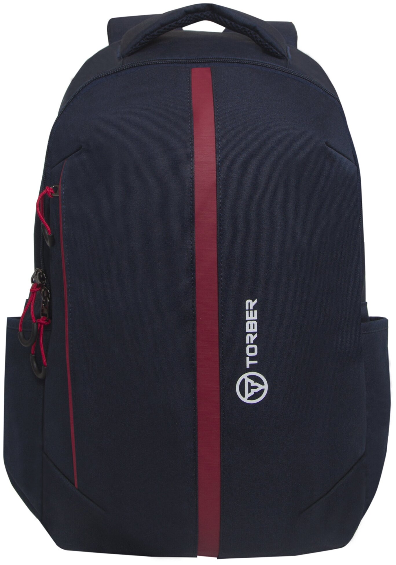 Рюкзак TORBER FORGRAD 2.0 с отделением для ноутбука 15,6", синий, полиэстер меланж, 46 х 31 x 17 см, T9281-BLU
