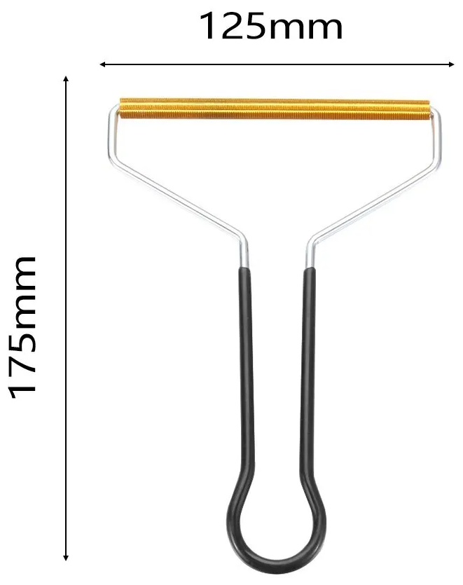 Скребок для удаления катышков и шерсти с одежды, щетка для одежды / Щетка для удаления шерсти животных - фотография № 9