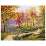 Картина по номерам Paintboy VA-1523 Осень в старом парке 40х50см - изображение