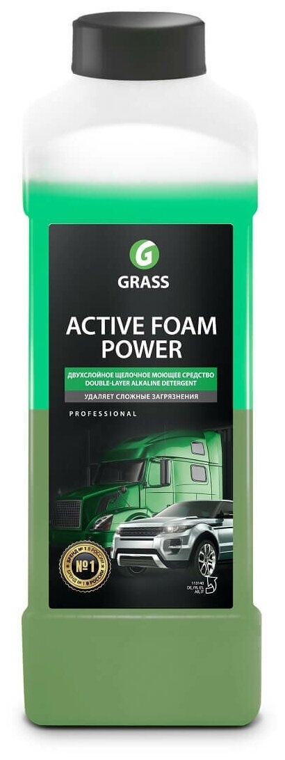 Grass Активная пена для бесконтактной мойки Active Foam Power 1 л