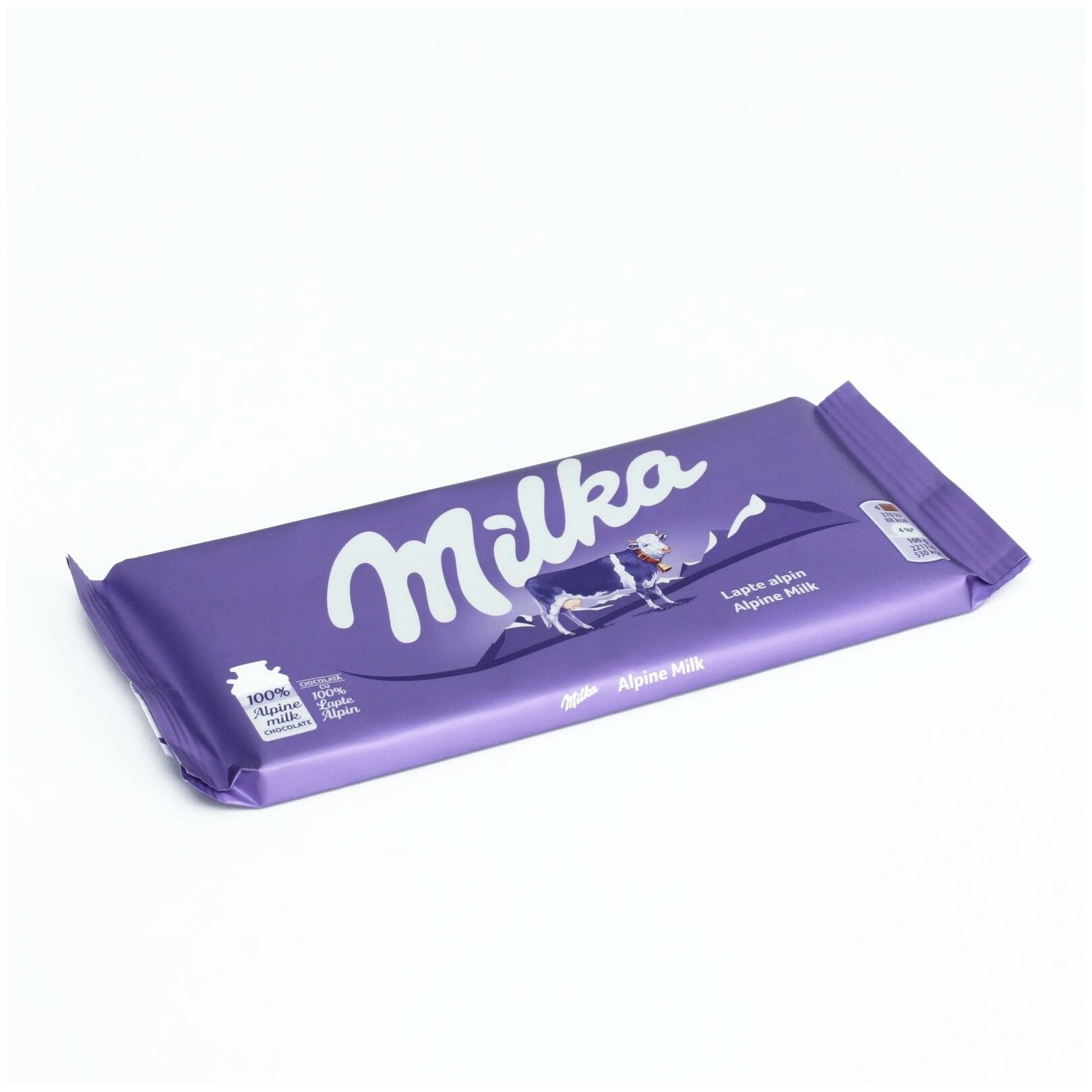 Шоколадная плитка Milka Alpine Milk / Милка Альпийское молоко 100гр (Германия)