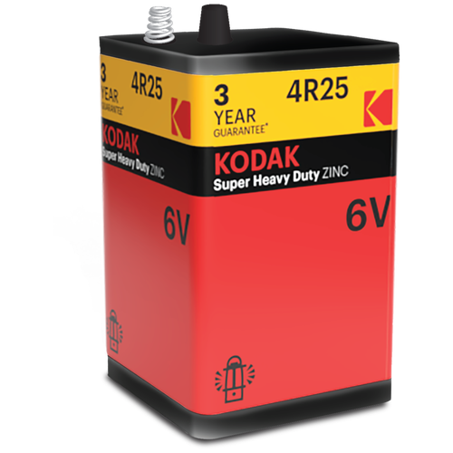 Kodak 4R25-1S [4R25-SP1G, 6.0V] (6/24/936) элемент питания kodak super heavy duty zinc r14 bl2 2шт