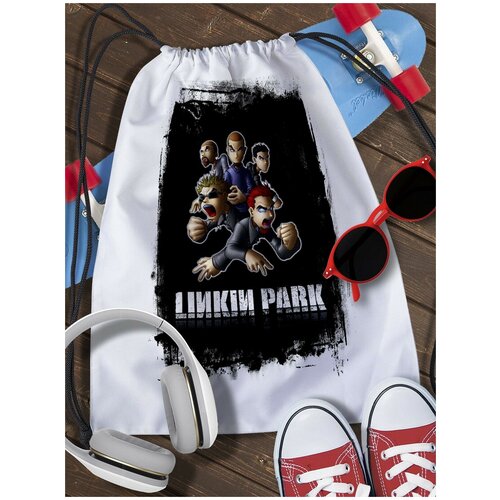 Мешок для сменной обуви Linkin Park - 630 мешок для сменной обуви linkin park 626