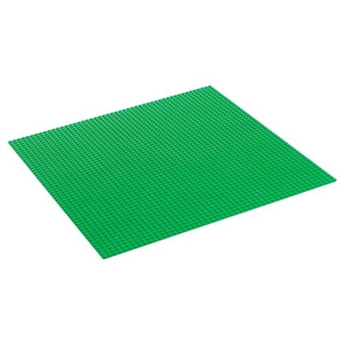 Пластина-основание для конструктора КНР 40х40 см, зеленый (S007)