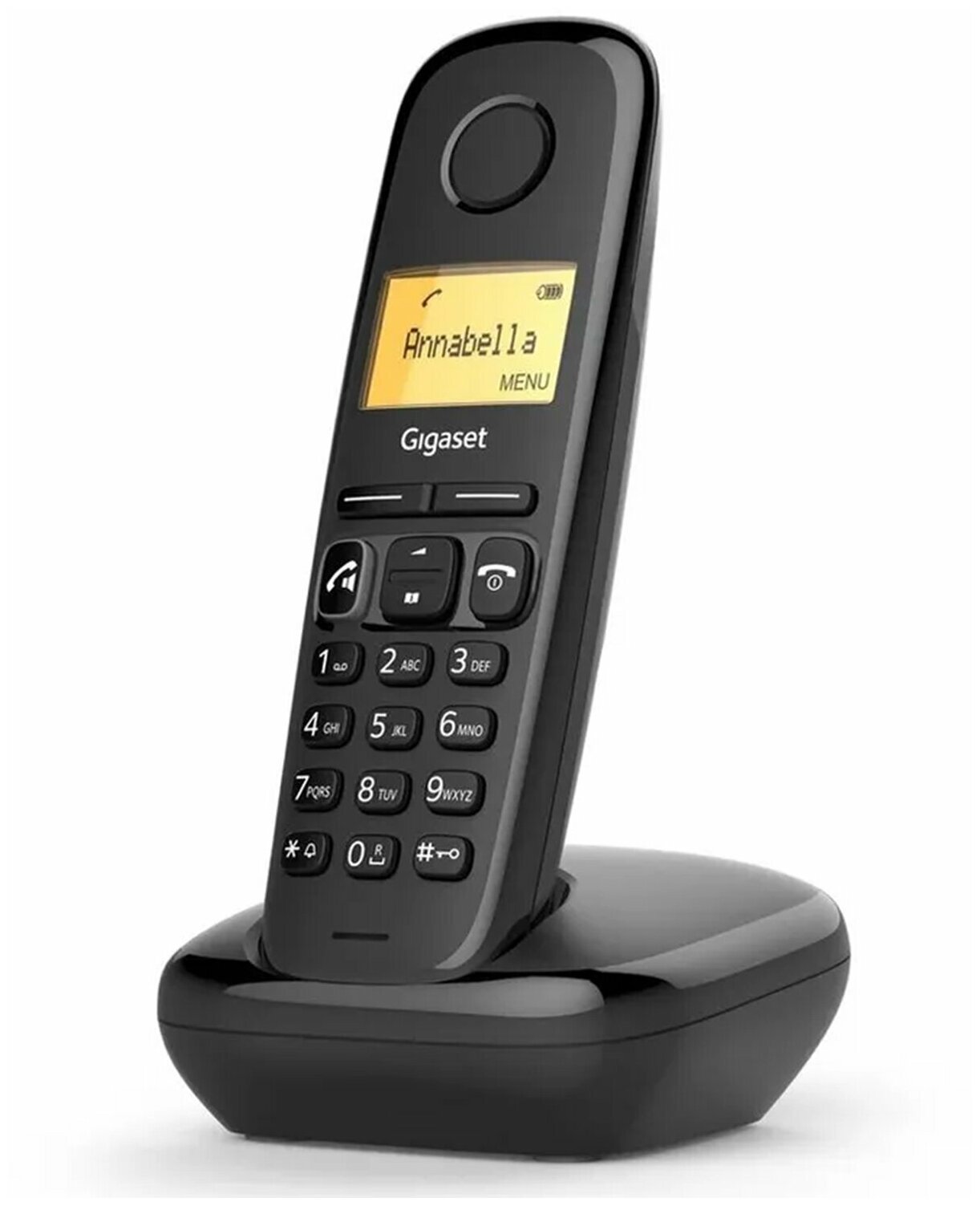 Р/Телефон Dect Gigaset A270 SYS RUS черный АОН