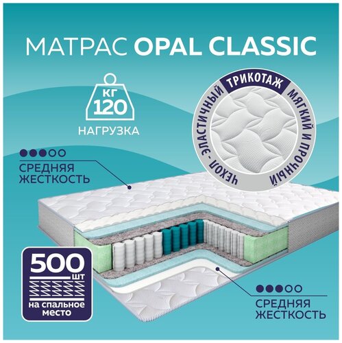 Матрас пружинный OPAL CLASSIC 120х200 трикотаж — купить в интернет ...