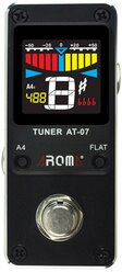 Педаль тюнер хроматический AROMA AT-07 GUITAR TUNER