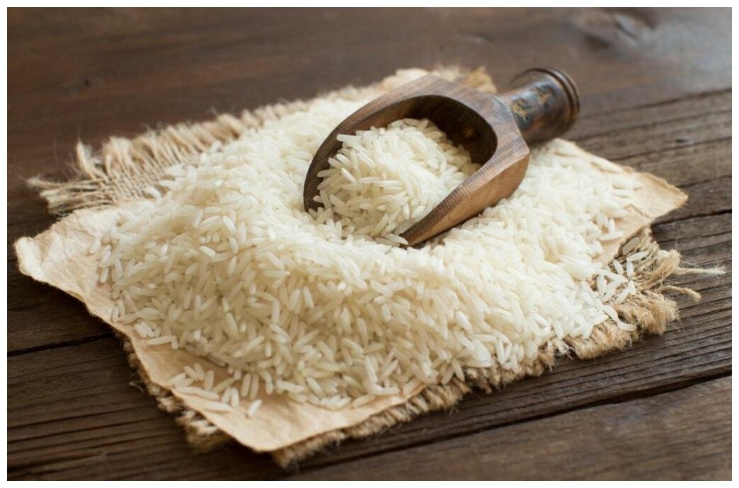 Рис Басмати 1000 гр, Рис длиннозерный пропаренный, Индийский рис Премиум ( Extra long Sella), рис для плова NOYER
