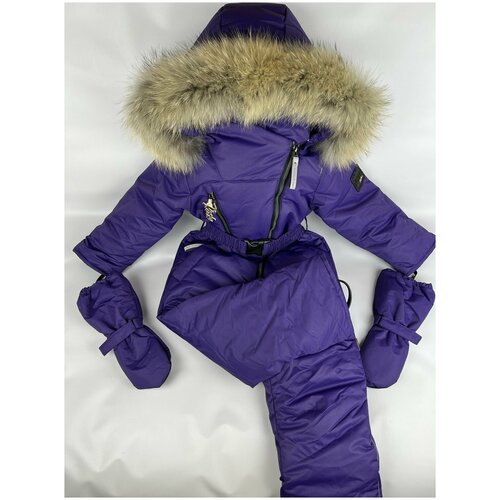 Зимний комбинезон FV-Band Rock, темный фиолет, 122