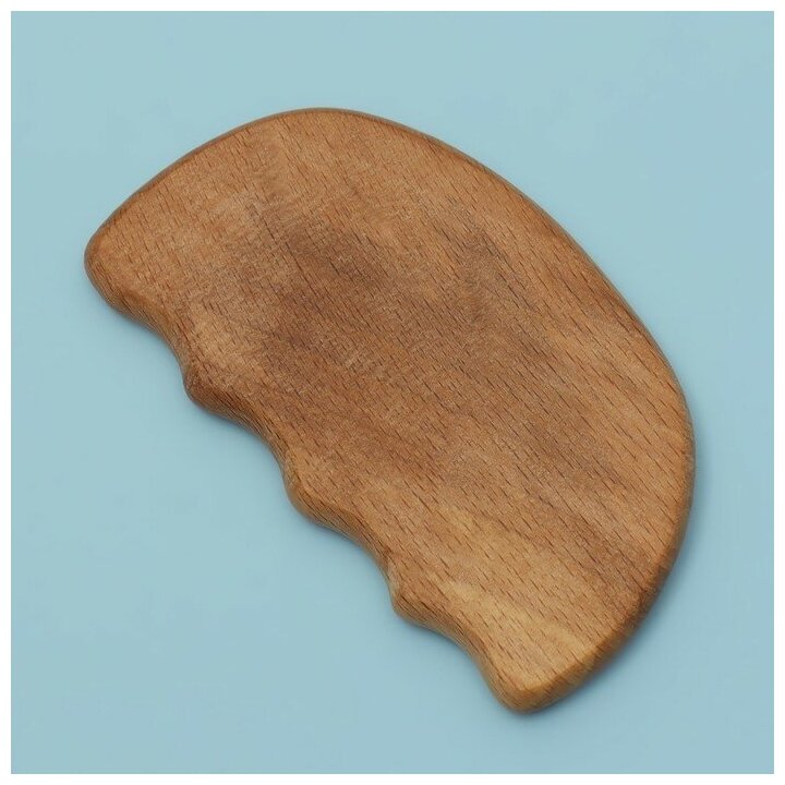 Массажёр Гуаша «Волна», 9 × 5,5 см, деревянный - фотография № 6