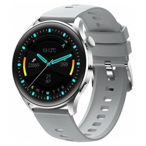 Умные часы BandRate Smart BRSS88SGR с магнитной зарядкой трекером настроения пультом ДУ 722500₽