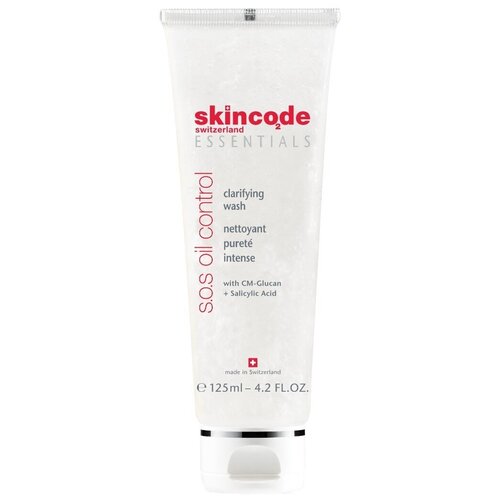 Skincode очищающее средство для жирной кожи, 125 мл