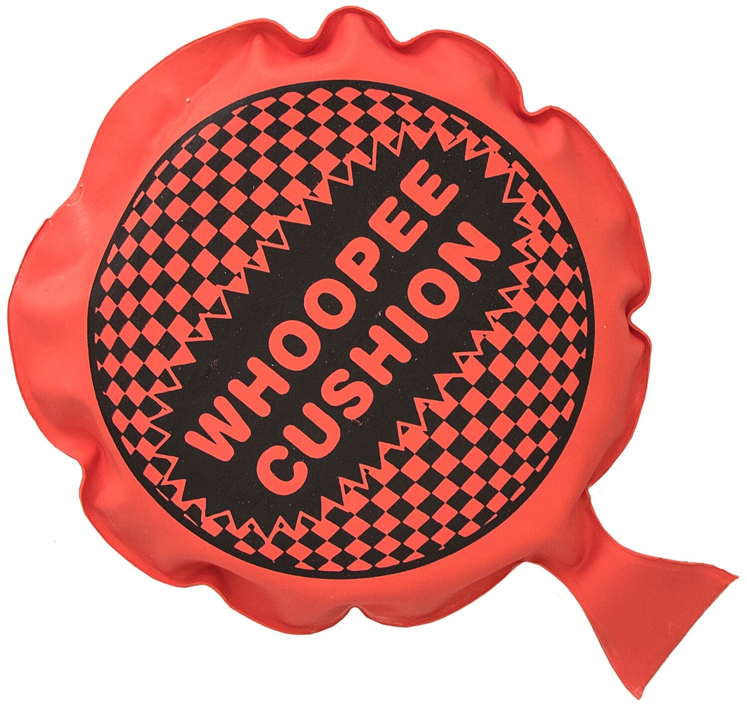 Подушка-пердушка Whopee Cushion 16.5 см красная розыгрыш, подарок мальчику, девочке, универсальный подарок детский с приколом, шуткой