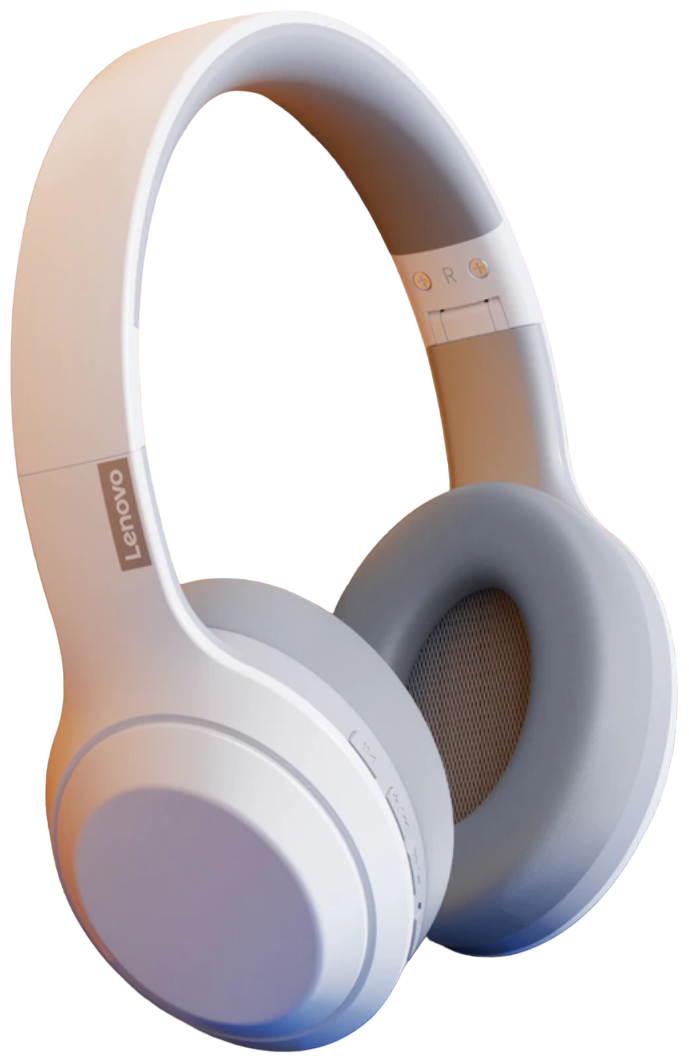 Беспроводные наушники Lenovo Thinkplus Headphones TH10 белый