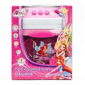 Посудомоечная машина Играем вместе Winx, на бат, свет + звук + вода 1602-R