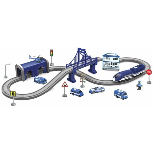 Набор Железная дорога Полицейская станция InterCity Megapolis (Т20829) игровой набор железная дорога полицейская станция 1toy intercity megapolis