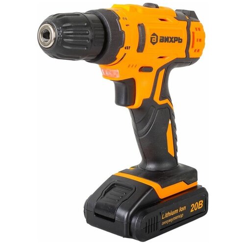 Дрель-шуруповерт аккумуляторная Вихрь ДА-20Л-2КА 721436 551000₽
